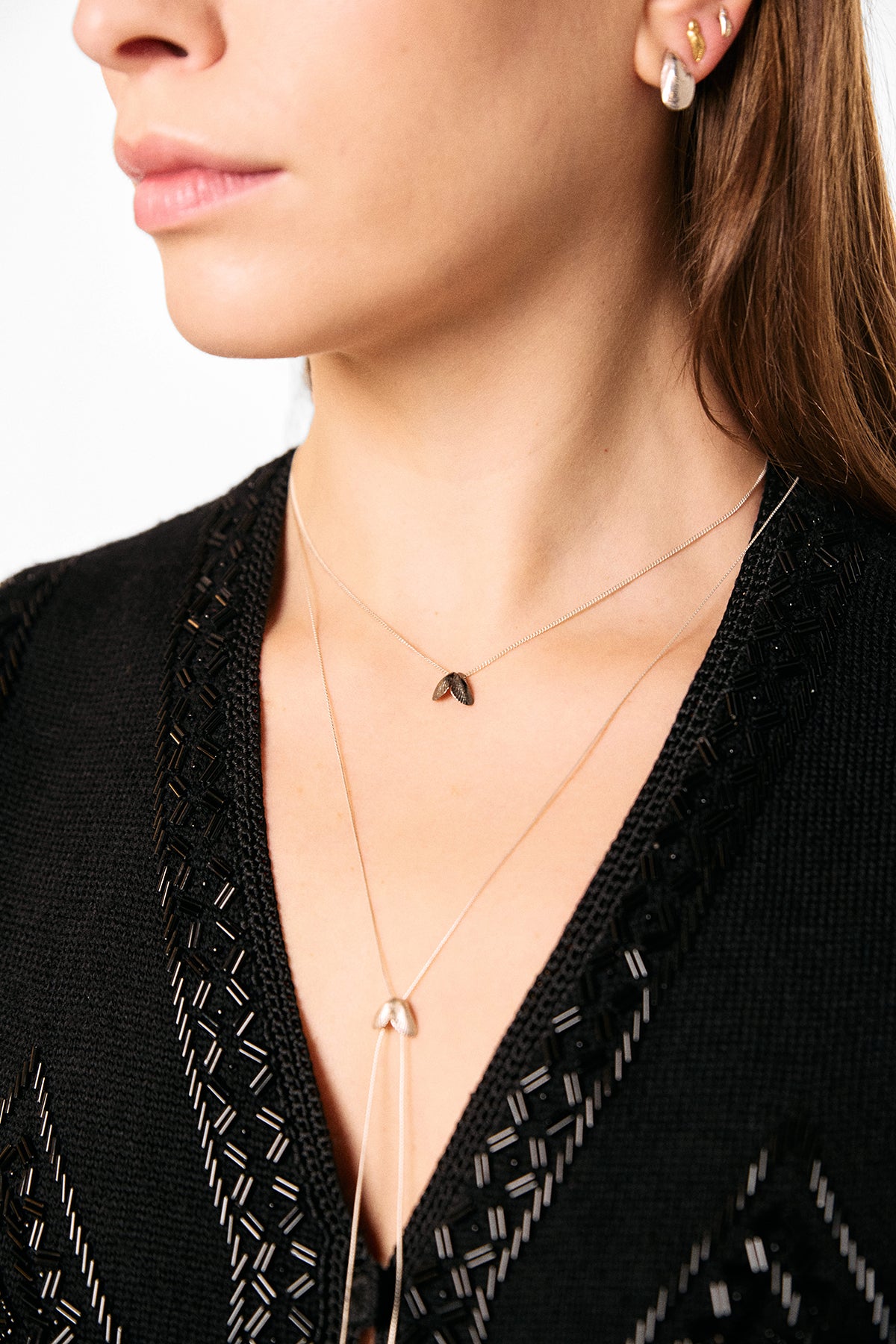 Heart of Mussel necklace
