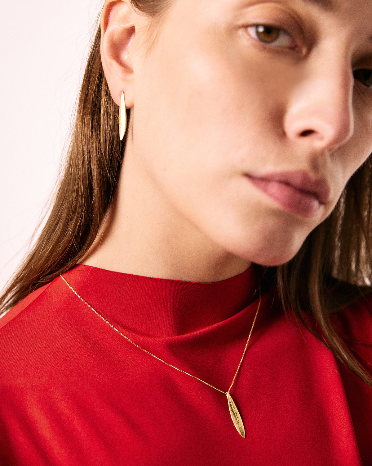 Olive Leaf necklace