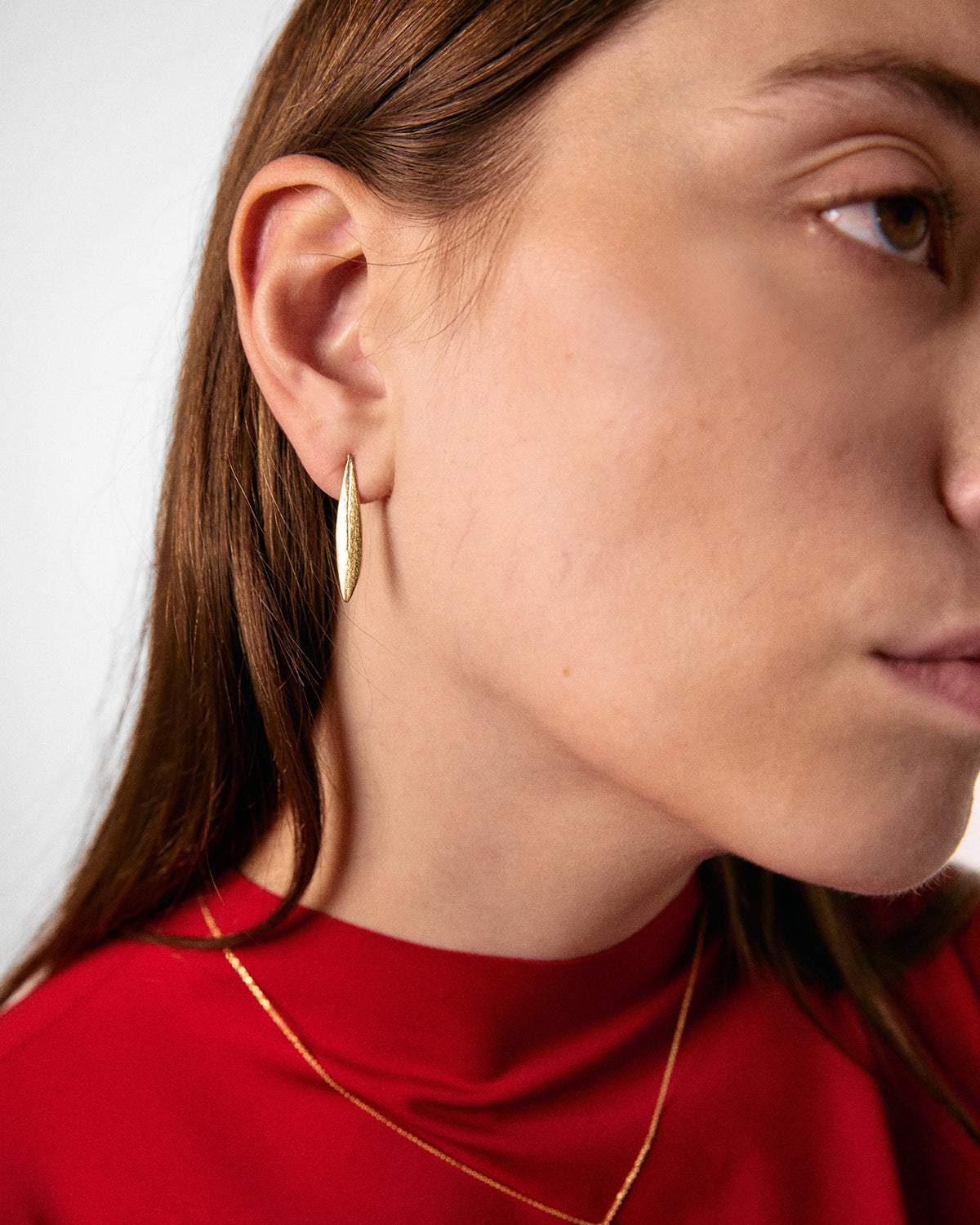 Olive Leaf earrings