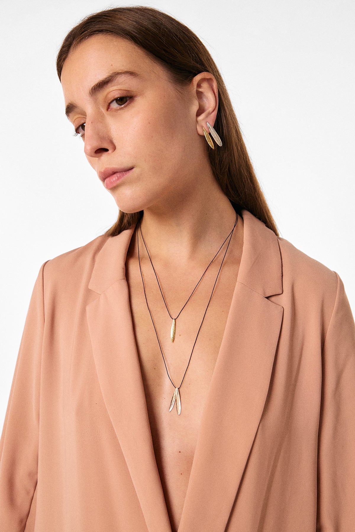 Olive Leaf earrings