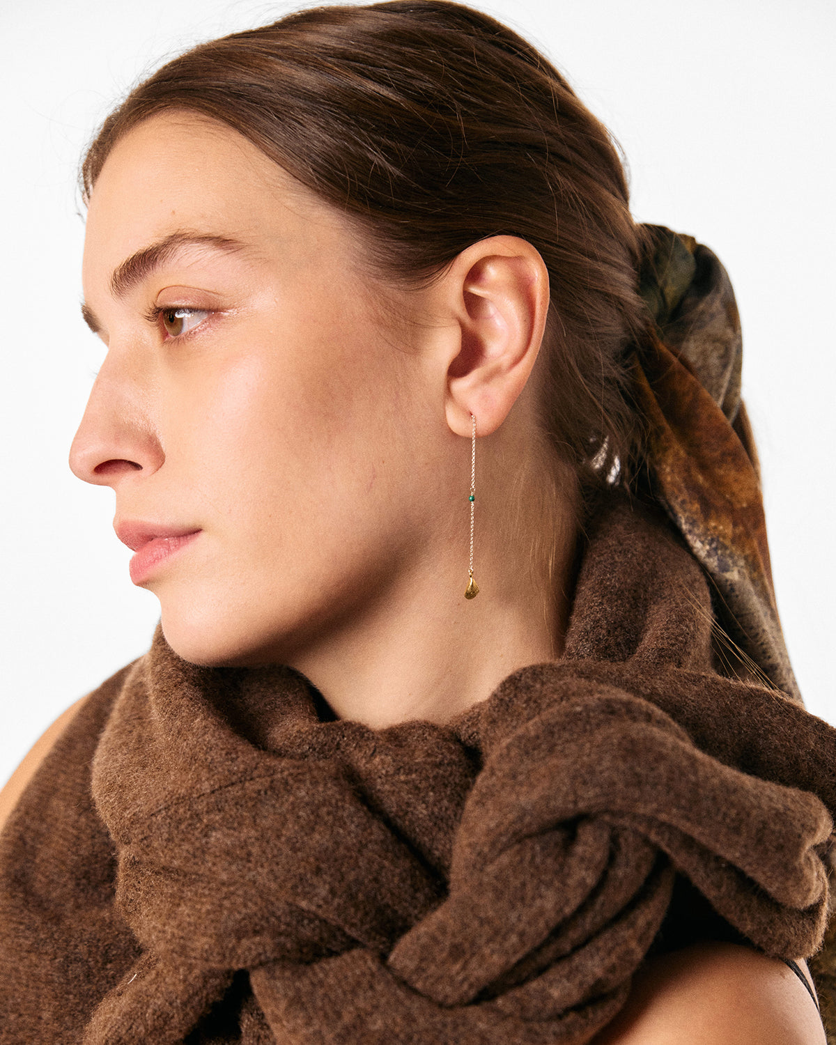 Golden Tear earrings