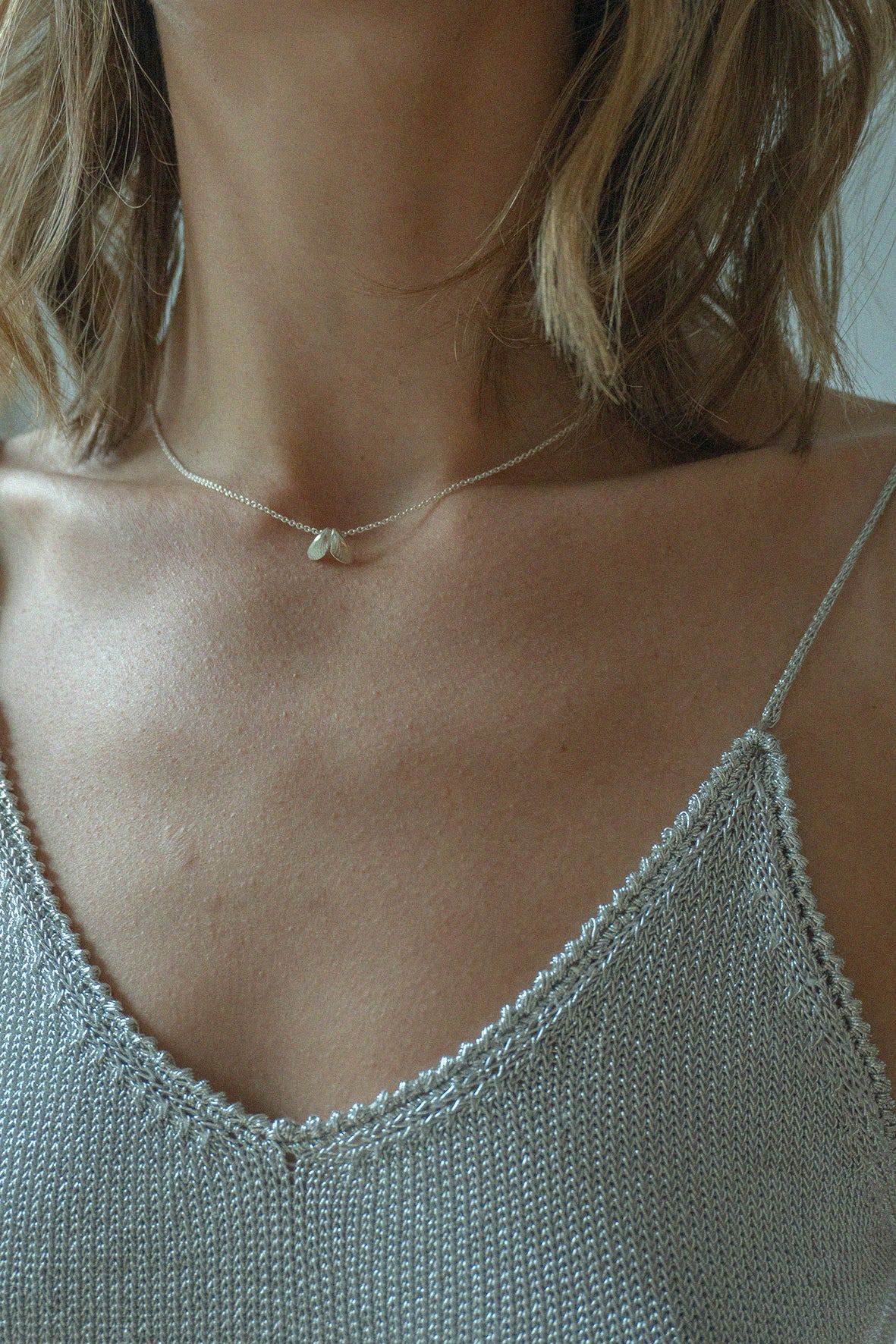 Heart of Mussel necklace