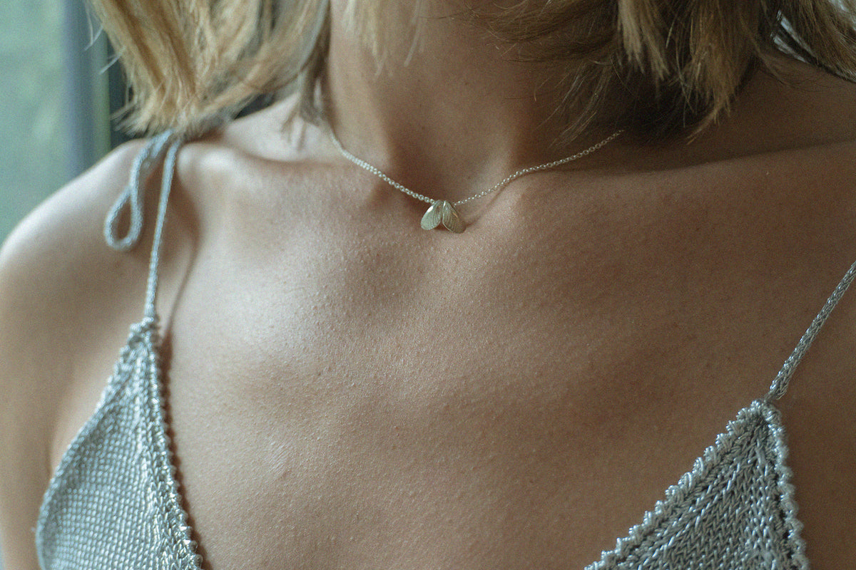 Heart of Mussel necklace