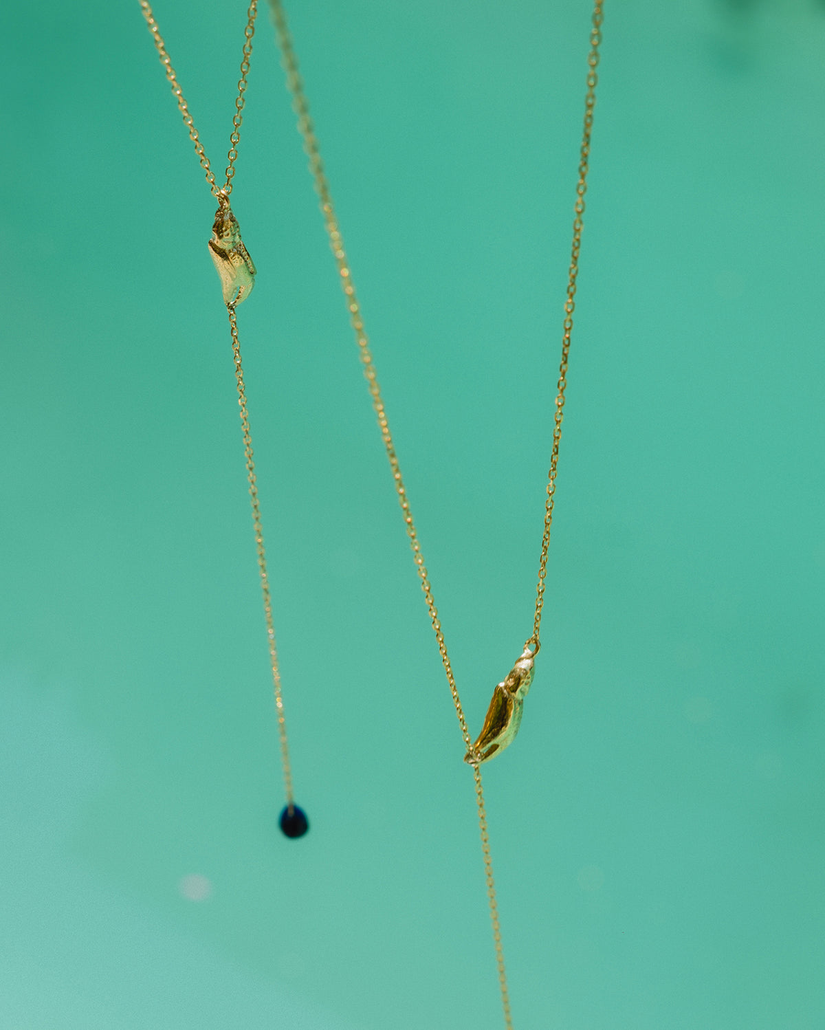 Today's Catch II necklace with stone