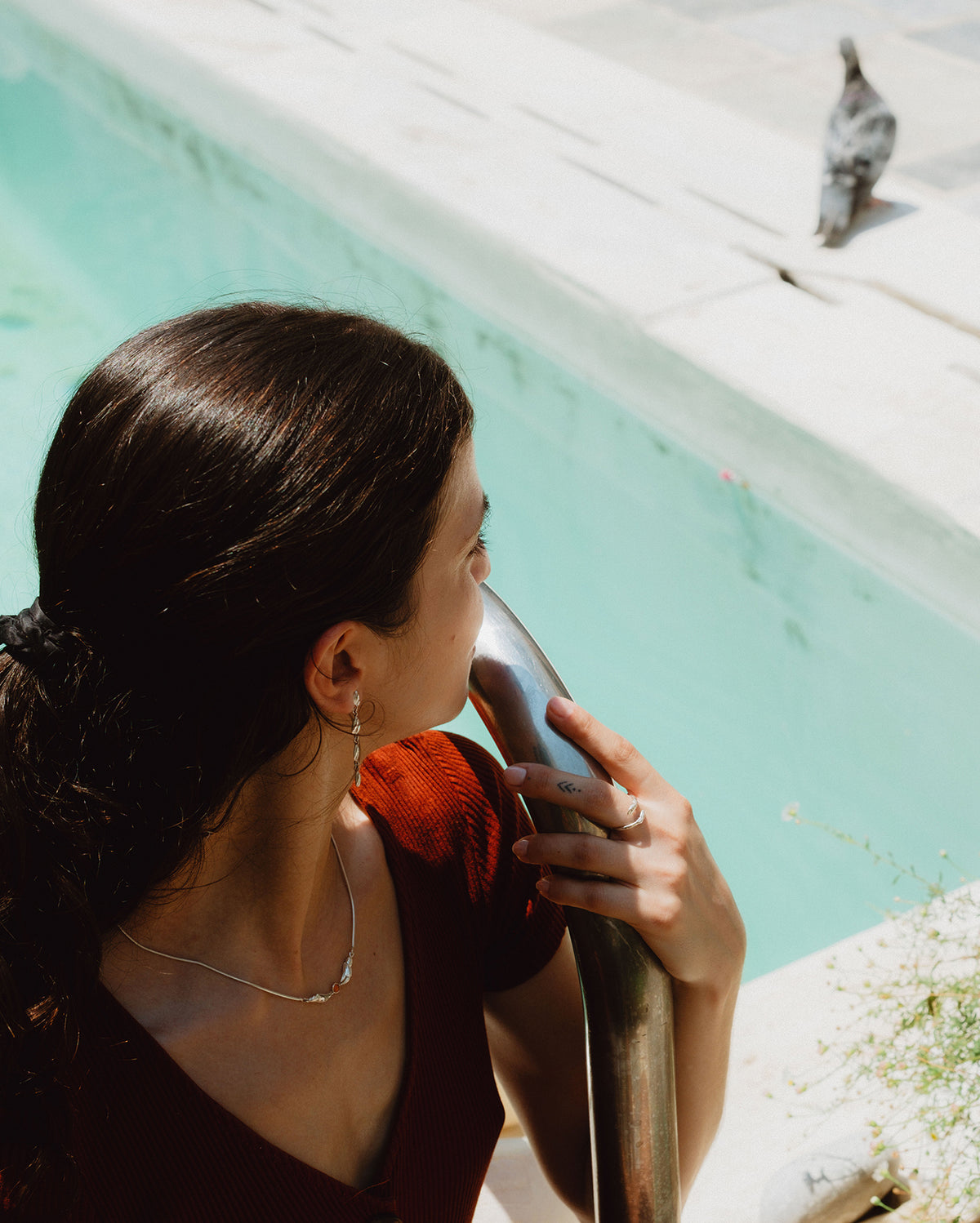 Waterfall earrings