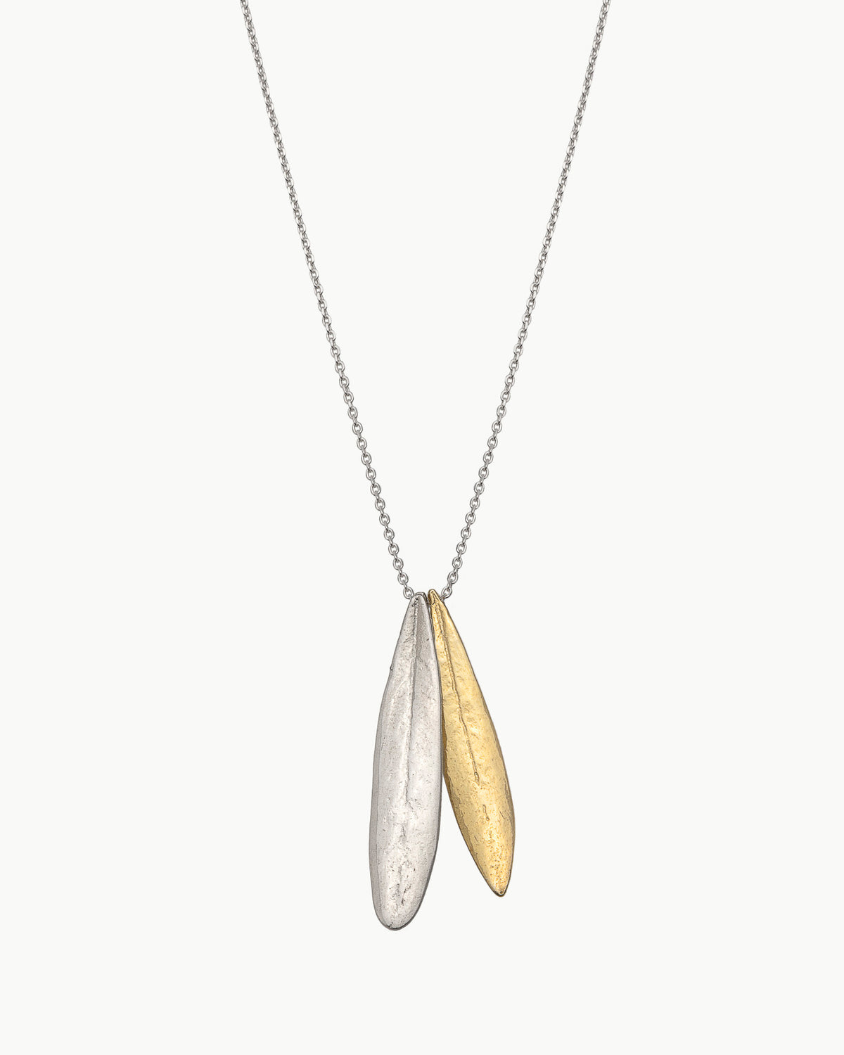 Double Olive Leaf necklace