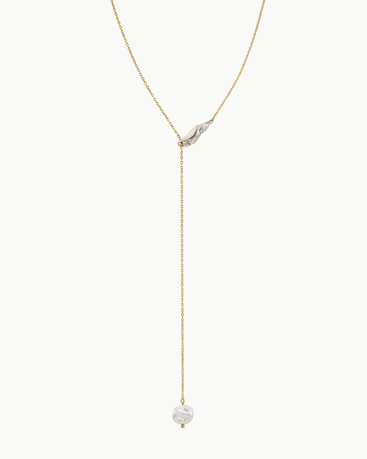 Today's Catch necklace with pearl