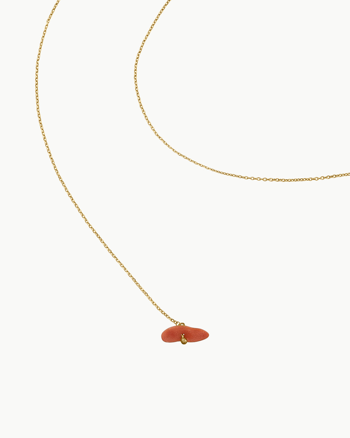 Today's Catch double necklace with corals