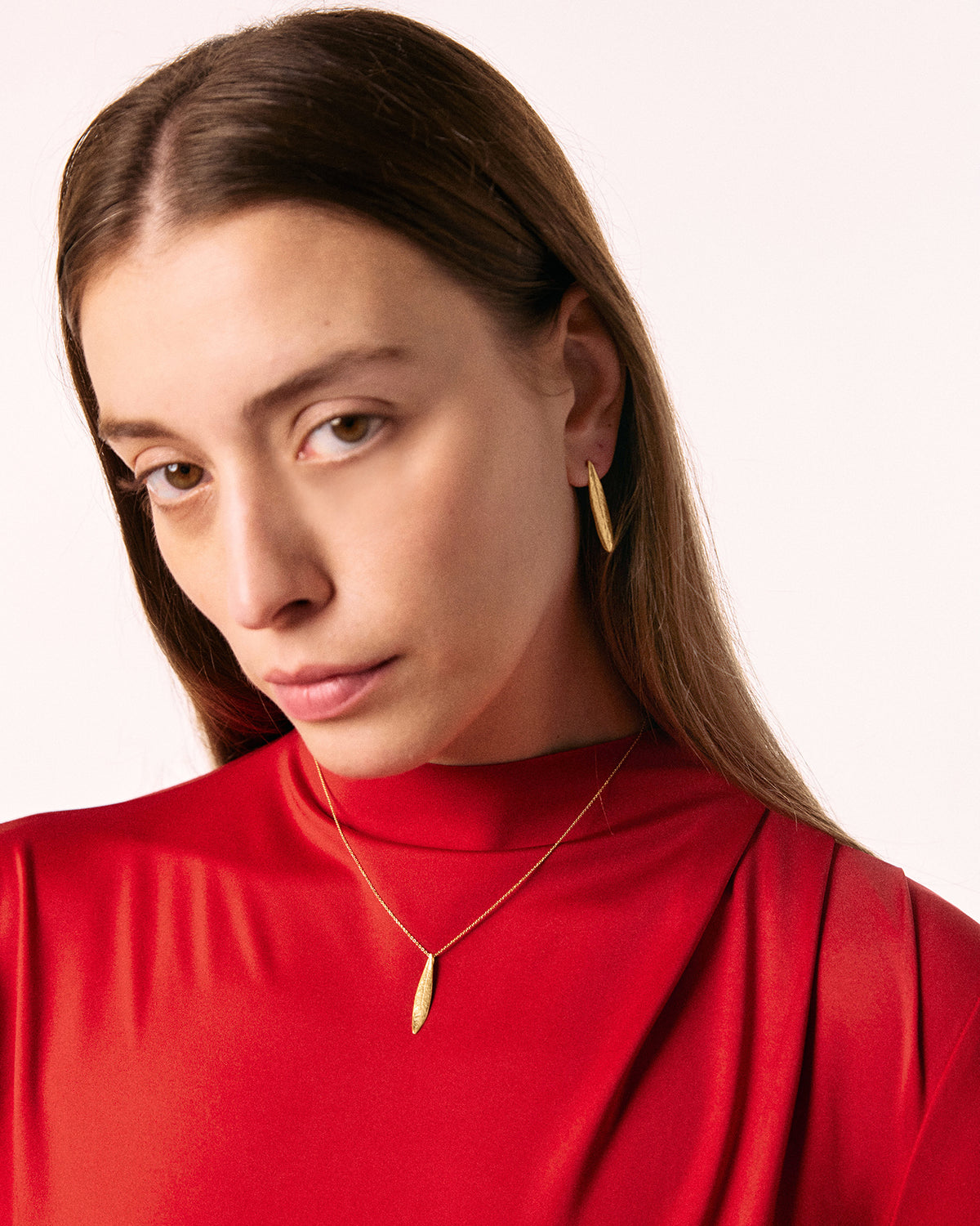 Olive Leaf necklace