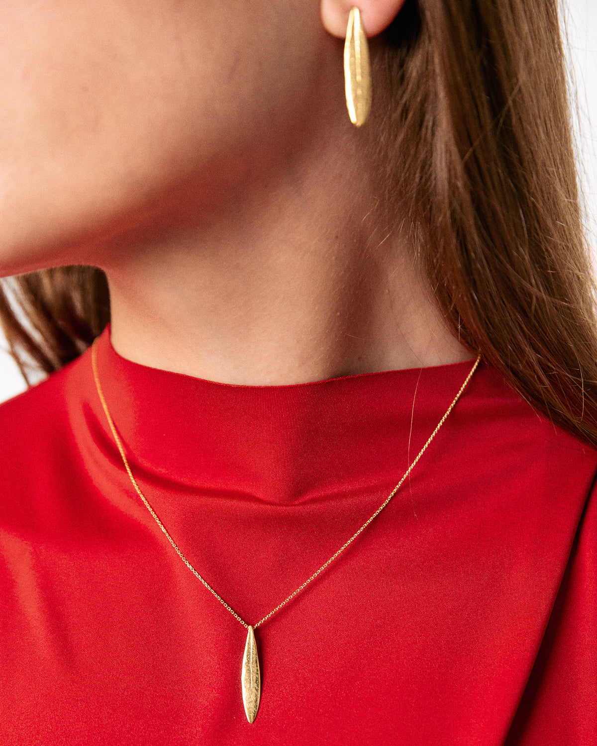 Olive Leaf necklace
