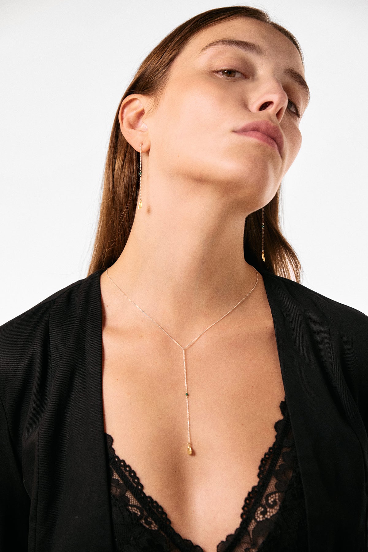 Golden Tear earrings