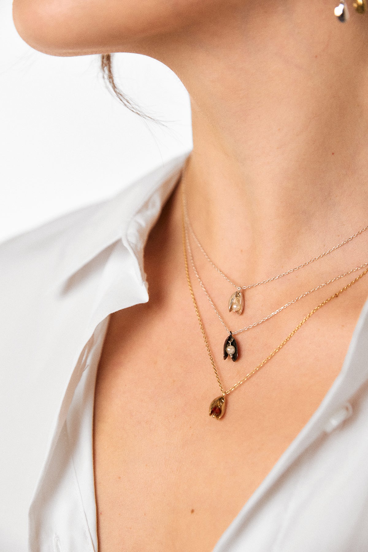 Moule et Perle necklace