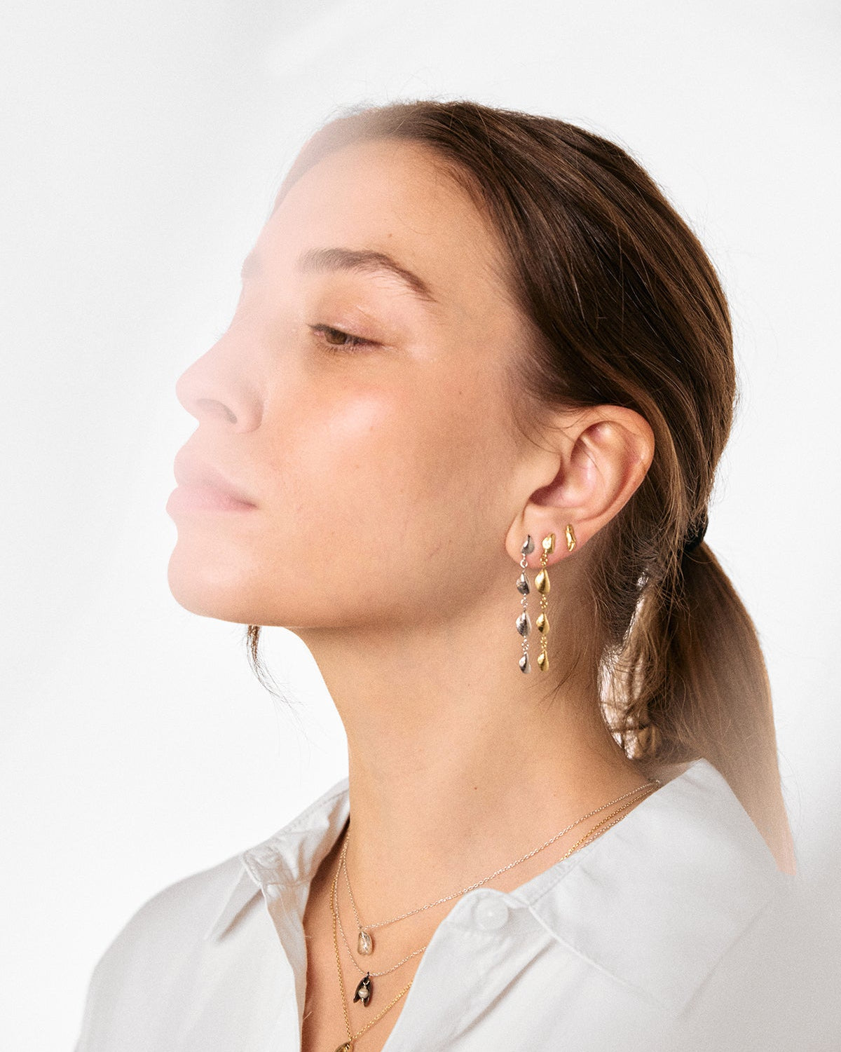Waterfall earrings