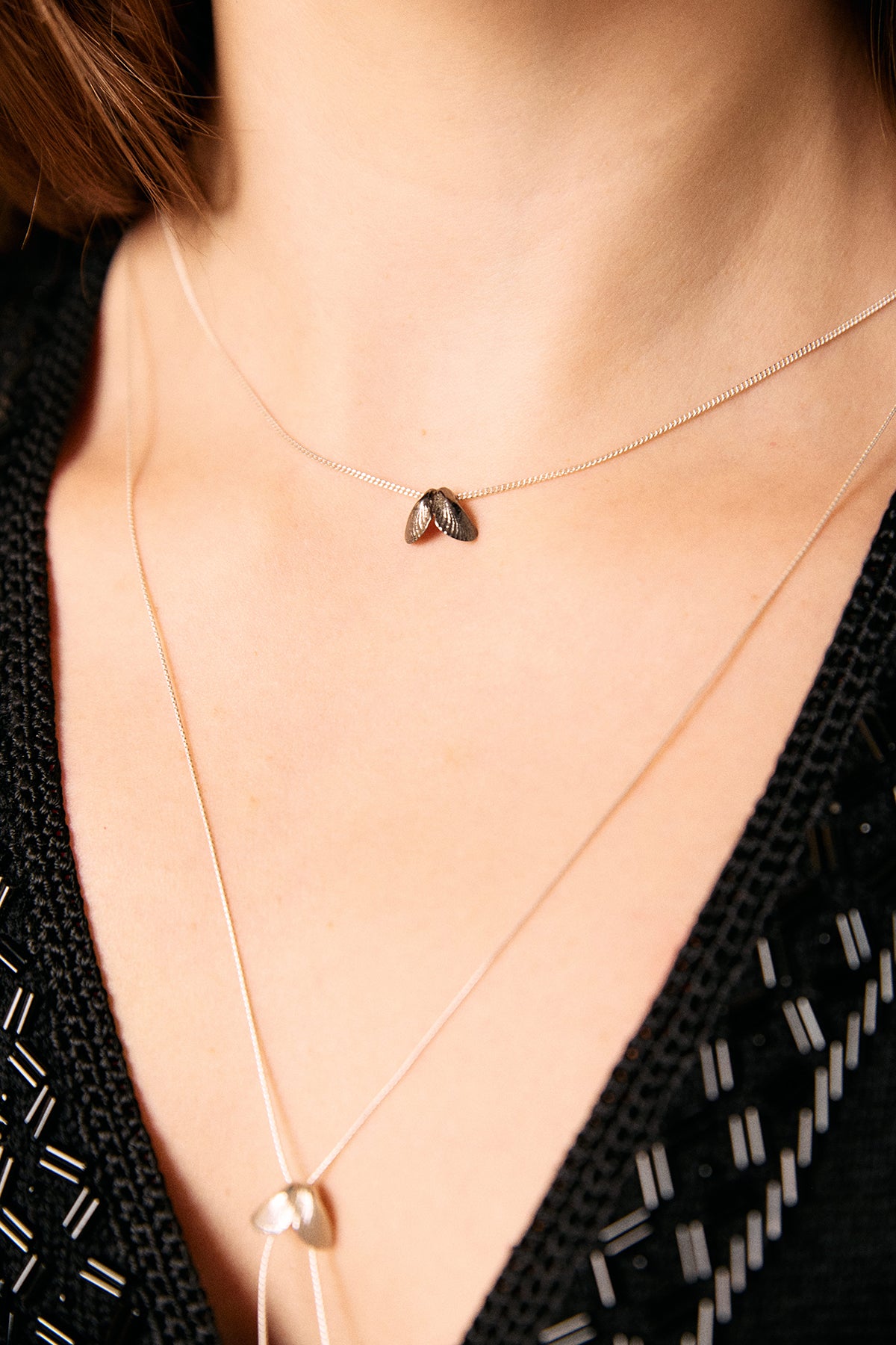 Heart of Mussel necklace