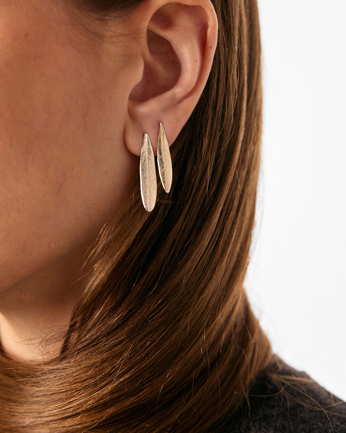 Olive Leaf earrings