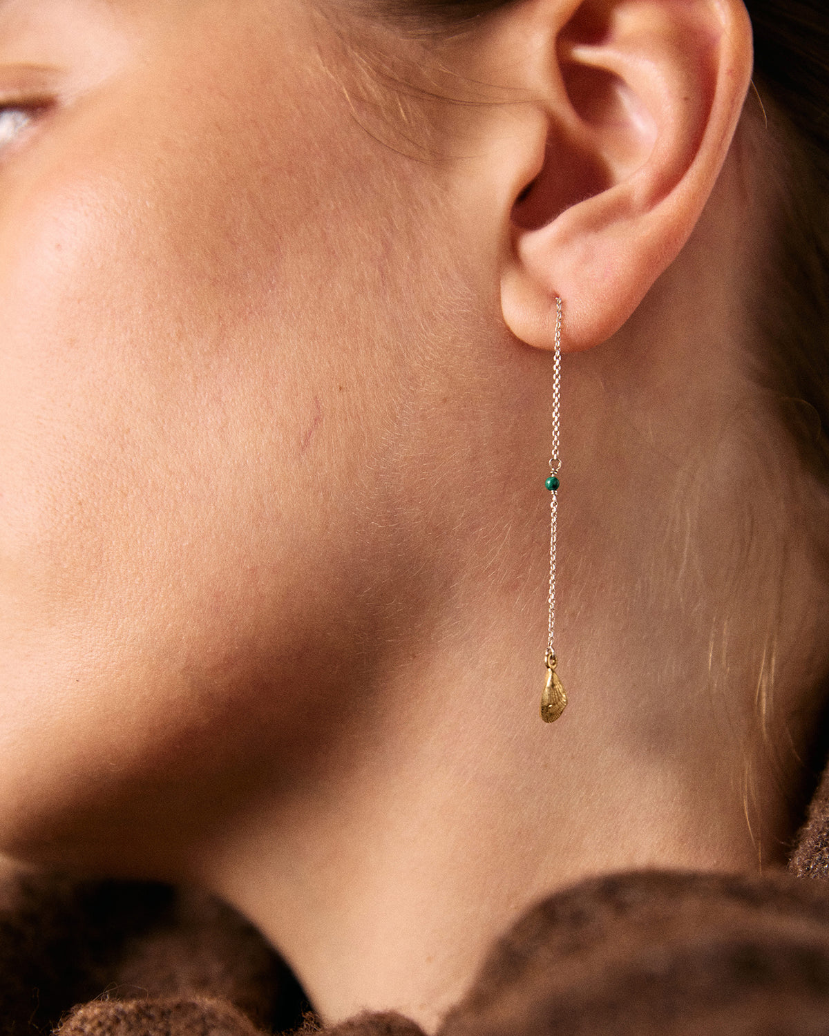 Golden Tear earrings