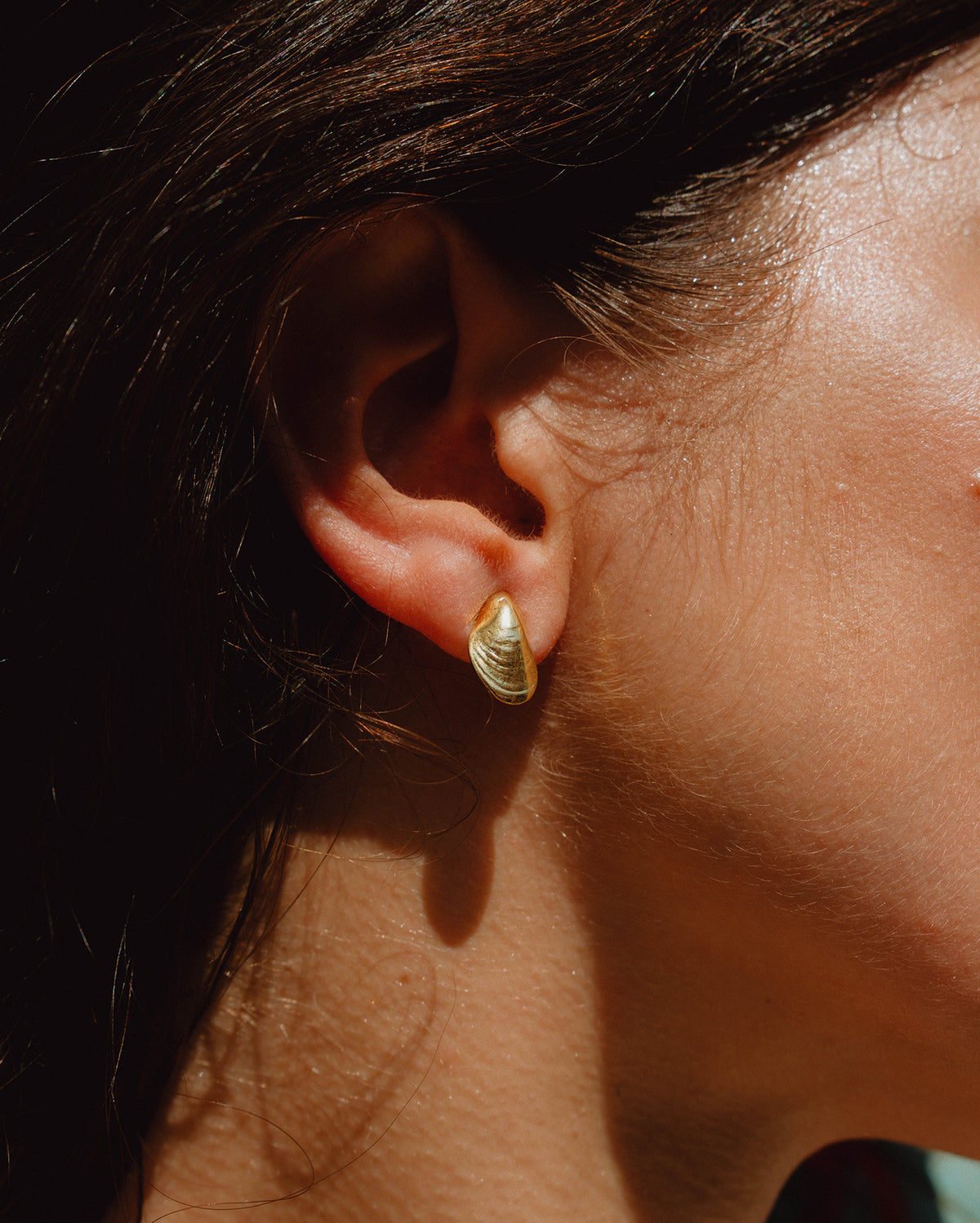 Mussel earrings small
