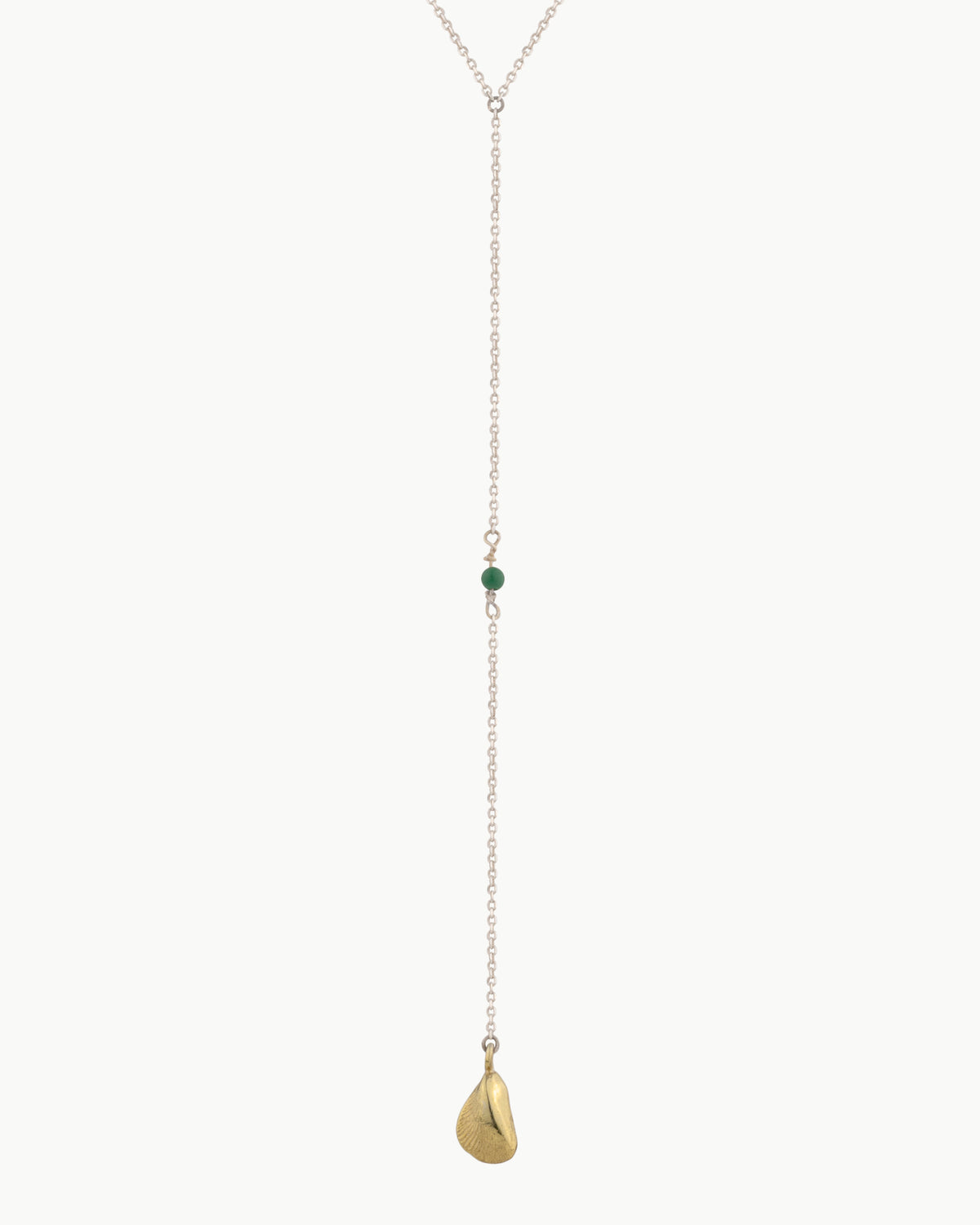 Golden Tear necklace