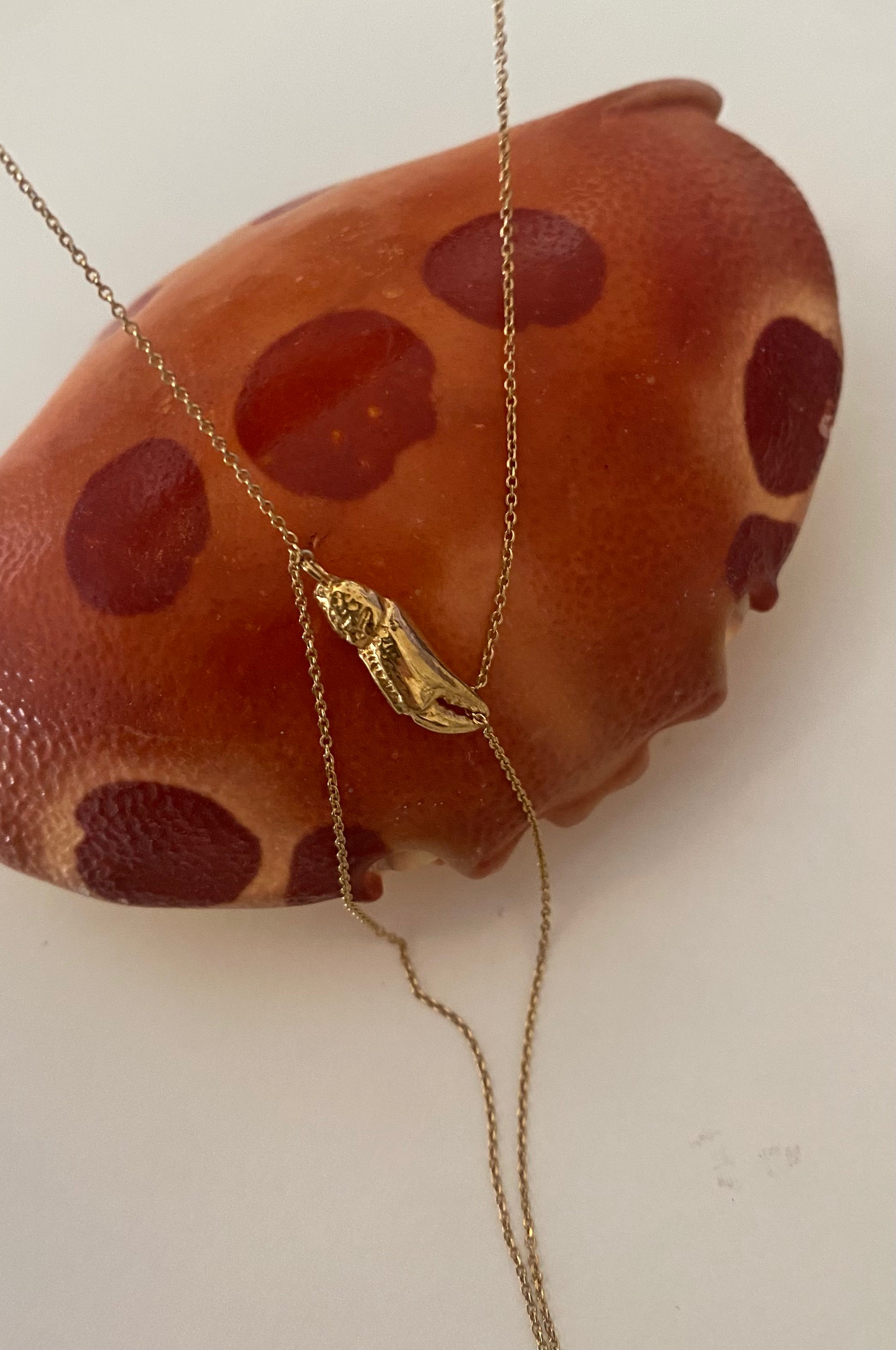 Today's Catch double necklace with corals