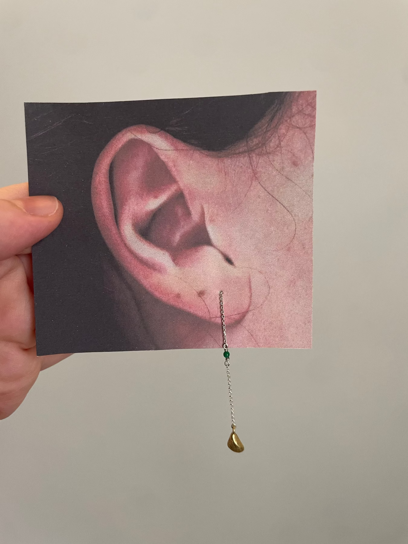 Golden Tear earrings